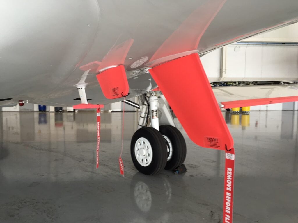 Gulfstream With Trisoft Aircraft Covers protection kit