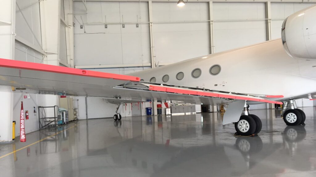 Gulfstream with the Trisoft Aircraft Covers TAP-500 Kit
