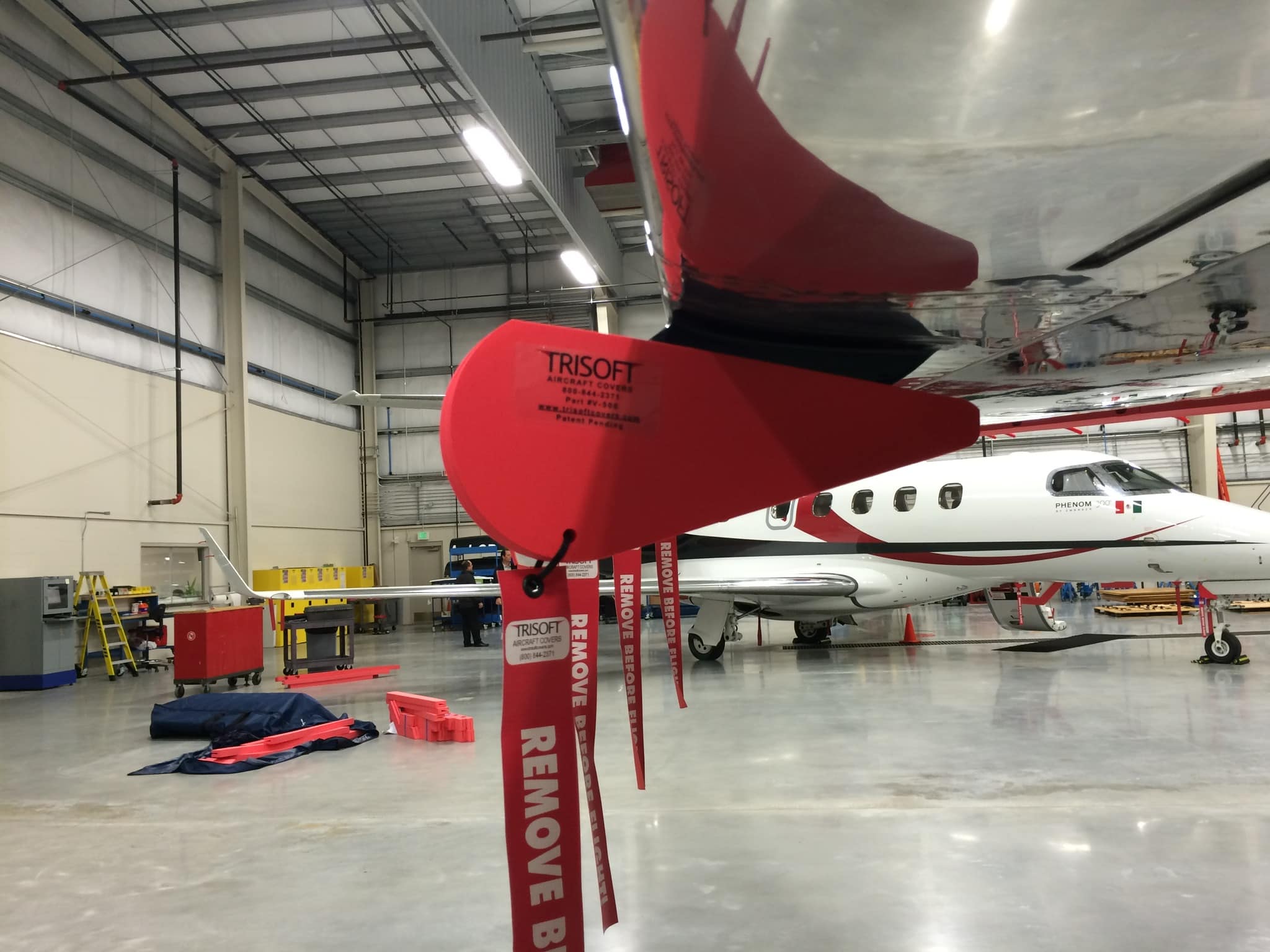 V500 Large Vortilon Cover Trisoft Aircraft Covers