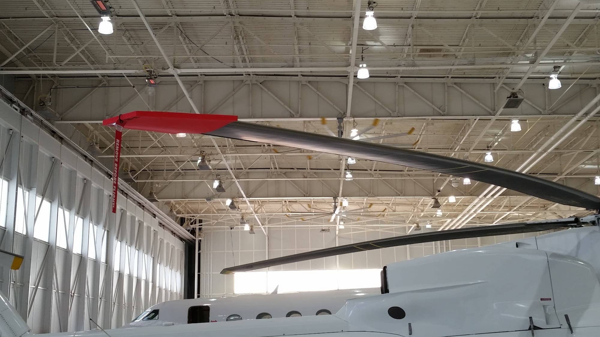 SP100 Sikorsky Prop Tip Cover Trisoft Aircraft Covers