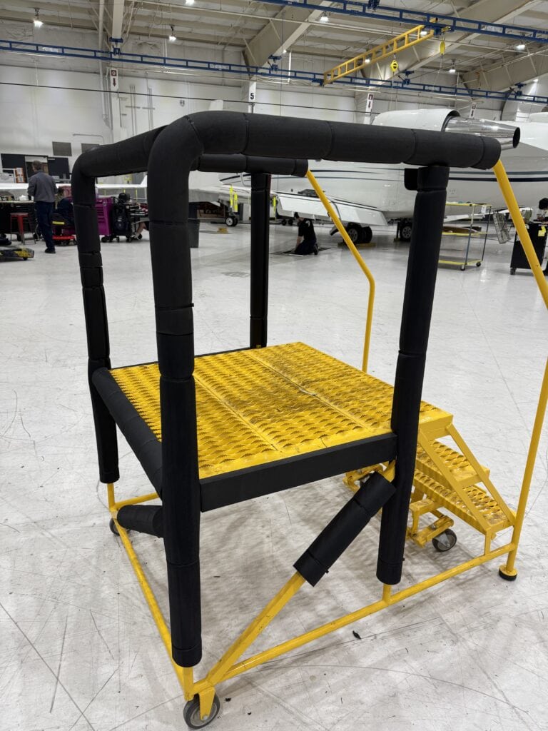 RF-200 on a ladder stand.